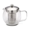 Weis Theepot Rond met Theefilter, 0,6L