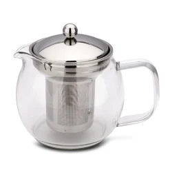 Weis Theepot Rond met Theefilter, 0,6L