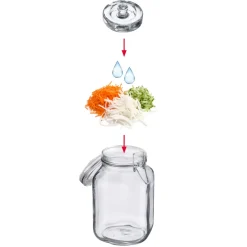 Westmark Fermentatiegewichten, 8cm 4-delig