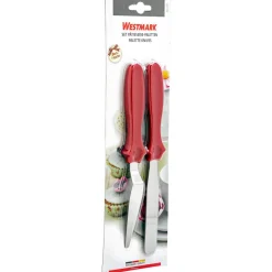 Westmark Patisserie Paletmessen Set, 2-delig rood