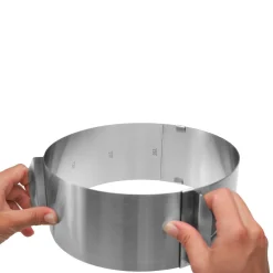 Westmark Verstelbare Taartvorm, 16-30cm rvs