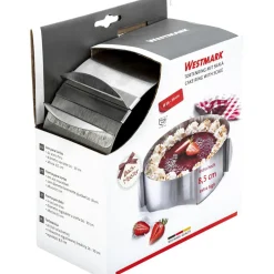 Westmark Verstelbare Taartvorm, 16-30cm rvs