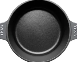 Woll Iron Braadpan, 20cm carbon grey