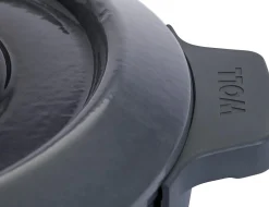 Woll Iron Braadpan, 20cm carbon grey