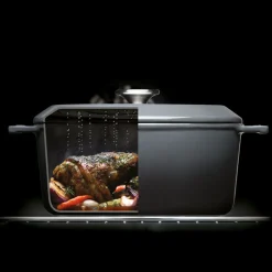 Woll Iron Braadpan, 20cm carbon grey