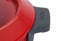 Woll Iron Braadpan, 24cm chili red