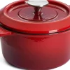 Woll Iron Braadpan, 20cm chili red