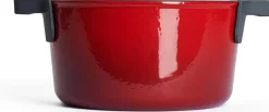 Woll Iron Braadpan, 20cm chili red