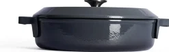 Woll Iron Casserole Rond, 28cm carbon grey