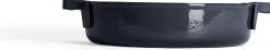 Woll Iron Casserole Rond, 28cm carbon grey