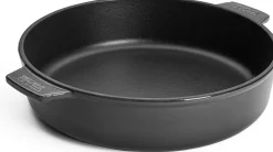 Woll Iron Casserole Rond, 28cm carbon grey