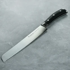 Wüsthof Classic Ikon Broodmes met Dubbele Kartel, 23cm - 1040331123