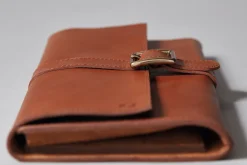 Wüsthof Classic Ikon Steakmessenset met Leren Etui, 6-delig diverse houtsoorten