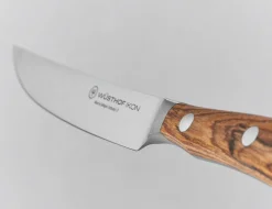 Wüsthof Classic Ikon Steakmessenset met Leren Etui, 6-delig diverse houtsoorten