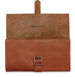 Wüsthof Classic Ikon Steakmessenset met Leren Etui, 6-delig diverse houtsoorten