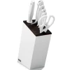 Wüsthof Classic White Messenblok inclusief Messenset 1090270601W, 7-delig wit
