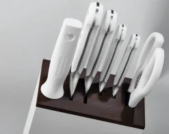 Wüsthof Classic White Messenblok inclusief Messenset 1090270601W, 7-delig wit