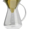 Yukawa Drip Karaf met Filter, 0,9L titanium
