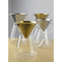 Yukawa Drip Karaf met Filter, 0,9L titanium
