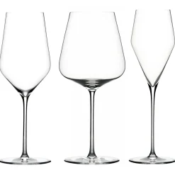 Zalto Wijnglazenset, 6-delig, Wit, Bordeaux, Champagne